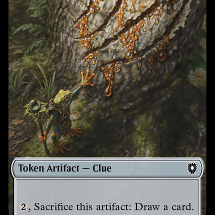 Clue [Bloomburrow Commander Tokens]