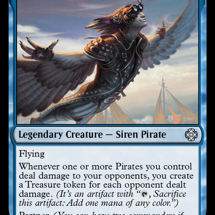 Malcolm, Keen-Eyed Navigator [The Lost Caverns of Ixalan Commander]