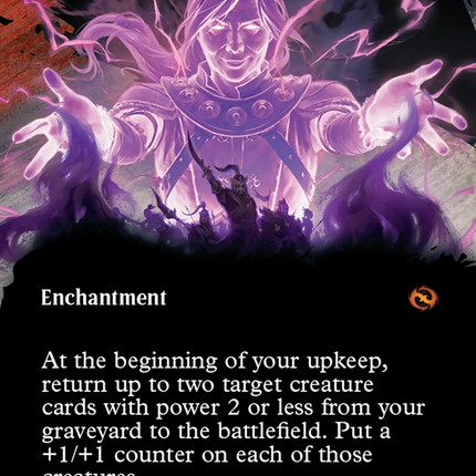 Smile at Death (Borderless) [Tarkir: Dragonstorm] Foil
