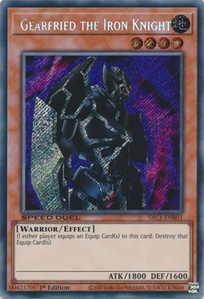 Gearfried the Iron Knight [SBC1-ENB01] Secret Rare