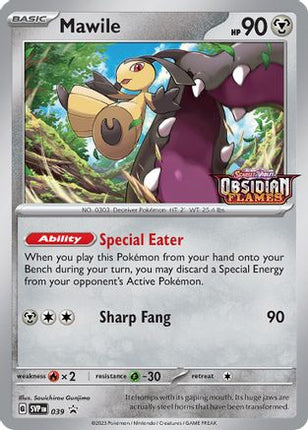 Mawile - 039 (Prerelease) - 39/null [SV: Scarlet & Violet Promo Cards] Holofoil