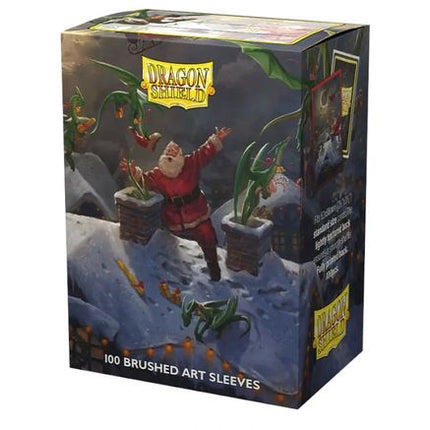 Dragon Shield Standard - Matte - Christmas Dragon 2023 Brushed Art Sleeves