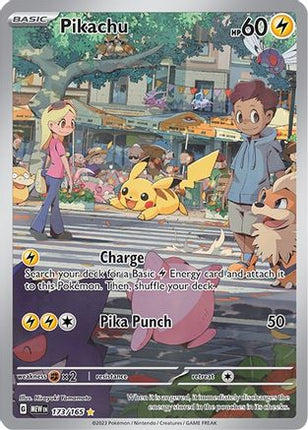 Pikachu - 173/165 [SV: Scarlet & Violet 151] Holofoil