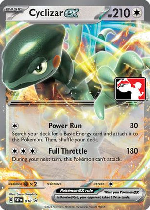 Cyclizar ex 18- Prize Pack Series Cards Holofoil