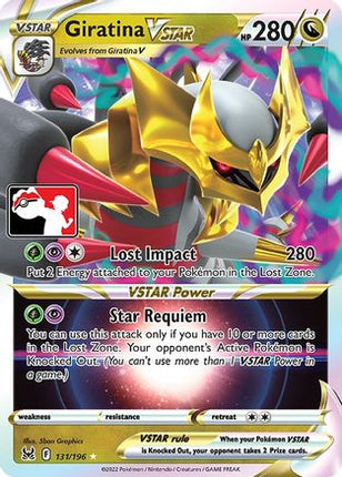 Giratina VSTAR 131- Prize Pack Series Cards Holofoil