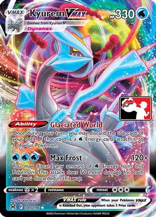 Kyurem VMAX 49/196 - Prize Pack Series Cards Holofoil