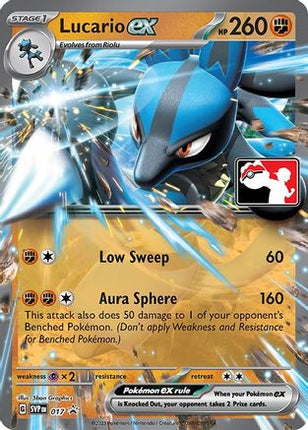 Lucario ex (17) [Prize Pack Series Cards] Holofoil
