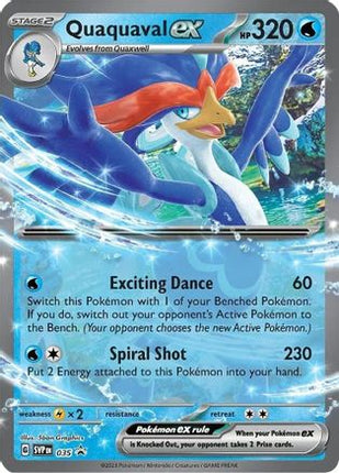 Quaquaval ex - 035 - 35/null [SV: Scarlet & Violet Promo Cards] Holofoil