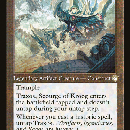 Traxos, Scourge of Kroog (Retro) [The Brothers' War Commander]