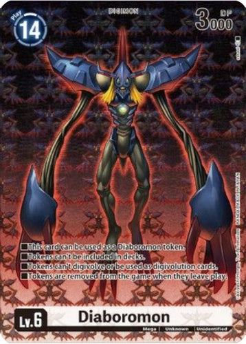 Diaboromon Token (Tamer Goods Set Diaboromon) [Release Special Booster –  Dark Fox TCG