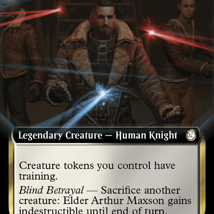 Elder Arthur Maxson (Extended Art) [Fallout] Surge Foil