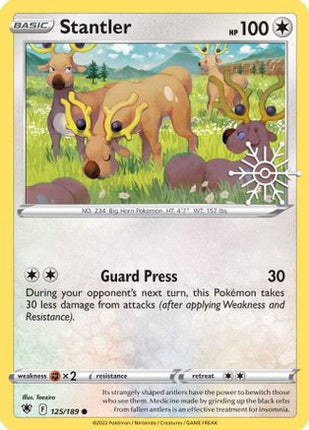 Stantler - 125/189 (Holiday Calendar) [Miscellaneous Cards & Products] Holofoil