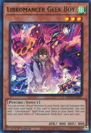 Libromancer Geek Boy (Ultra Rare) [MP23-EN001] 1st Edition