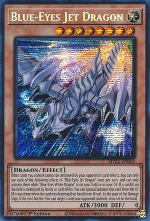 Blue-Eyes Jet Dragon (Prismatic Secret Rare) [MP23-EN004] 1st Edition