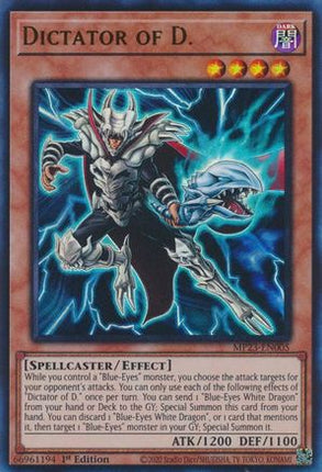 Dictator of D. (Ultra Rare) [MP23-EN005] 1st Edition