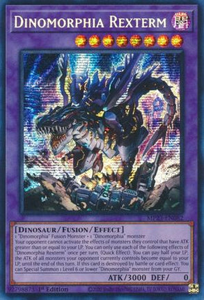Dinomorphia Rexterm (Prismatic Secret Rare) [MP23-EN082] 1st Edition