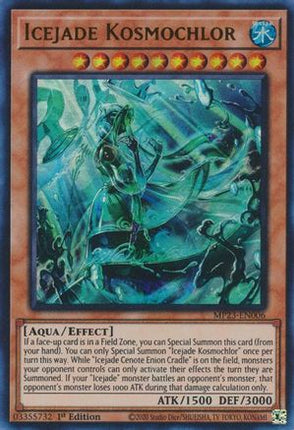 Icejade Kosmochlor (Ultra Rare) [MP23-EN006] 1st Edition