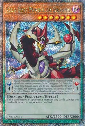 Odd-Eyes Pendulum Dragon (Quarter Century Secret Rare)  [TN23-EN011] Limited