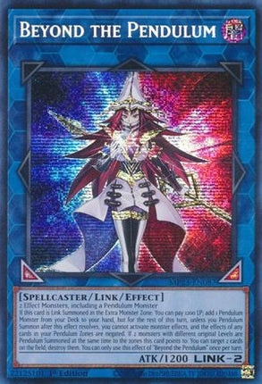 Beyond the Pendulum (Prismatic Secret Rare) [MP23-EN087] 1st Edition