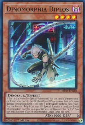 Dinomorphia Diplos (Super Rare) [MP23-EN010] 1st Edition