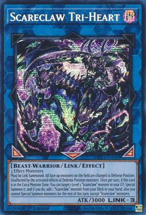 Scareclaw Tri-Heart (Prismatic Secret Rare) [MP23-EN088] 1st Edition
