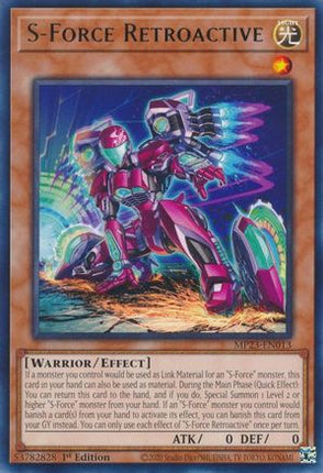 S-Force Retroactive (Rare) [MP23-EN013] 1st Edition