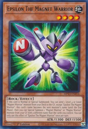 Epsilon The Magnet Warrior (Rare) [MP23-EN014] 1st Edition
