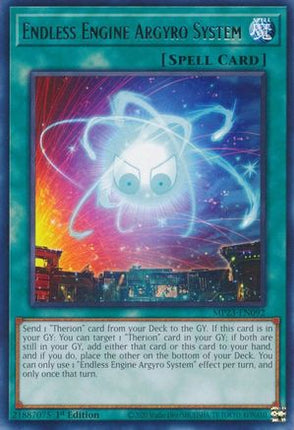 Endless Engine Argyro System (Rare) [MP23-EN092] 1st Edition