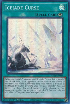 Icejade Curse (Super Rare) [MP23-EN094] 1st Edition