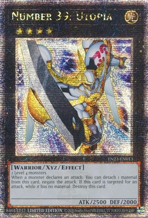 Number 39: Utopia (Quarter Century Secret Rare)  [TN23-EN013] Limited