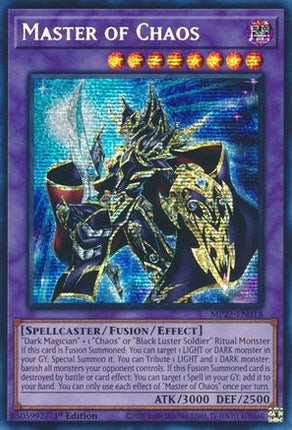 Master of Chaos (Prismatic Secret Rare) [MP23-EN018] 1st Edition