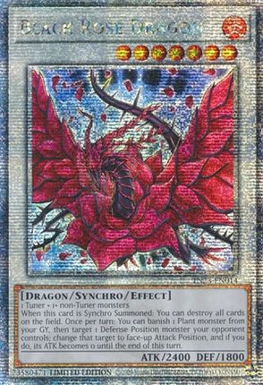 Black Rose Dragon (Quarter Century Secret Rare)  [TN23-EN014] Limited