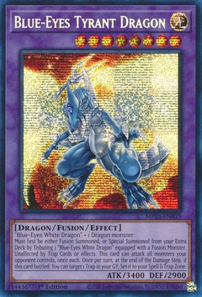 Blue-Eyes Tyrant Dragon (Prismatic Secret Rare) [MP23-EN019] 1st Edition