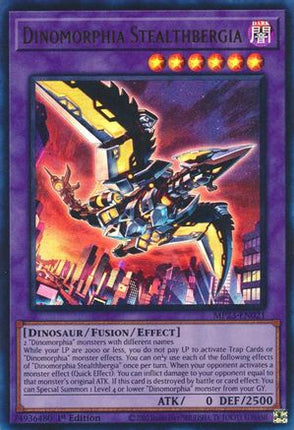 Dinomorphia Stealthbergia (Ultra Rare) [MP23-EN021] 1st Edition