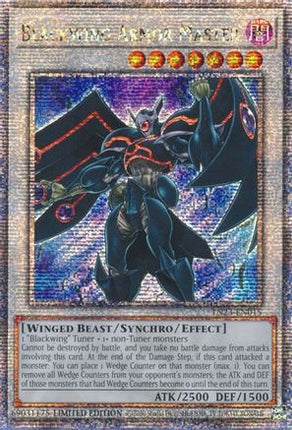 Blackwing Armor Master (Quarter Century Secret Rare)  [TN23-EN015] Limited