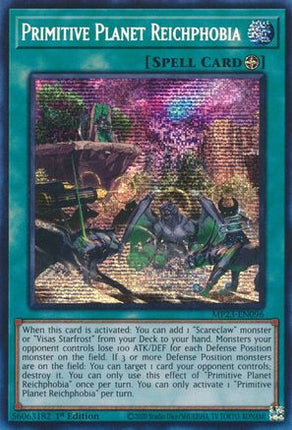 Primitive Planet Reichphobia (Prismatic Secret Rare) [MP23-EN096] 1st Edition