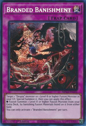 Branded Banishment (Prismatic Secret Rare) [MP23-EN102] 1st Edition