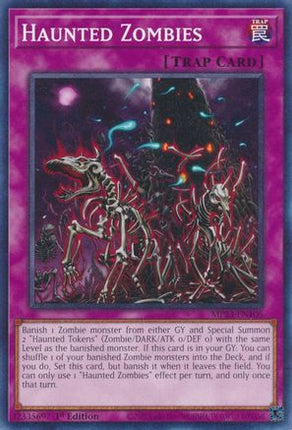 Haunted Zombies (Common / Short Print) [MP23-EN106] 1st Edition