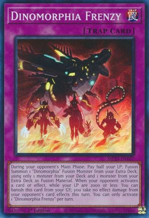 Dinomorphia Frenzy (Super Rare) [MP23-EN107] 1st Edition