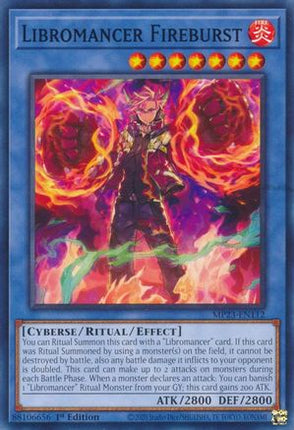 Libromancer Fireburst (Common / Short Print) [MP23-EN112] 1st Edition