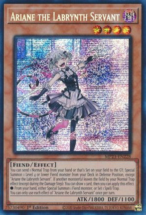 Ariane the Labrynth Servant (Prismatic Secret Rare) [MP23-EN228] 1st Edition