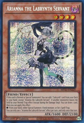 Arianna the Labrynth Servant (Prismatic Secret Rare) [MP23-EN229] 1st Edition