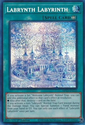 Labrynth Labyrinth (Prismatic Secret Rare) [MP23-EN233] 1st Edition