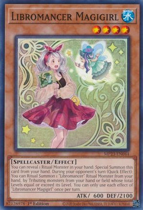 Libromancer Magigirl (Common / Short Print) [MP23-EN044] 1st Edition
