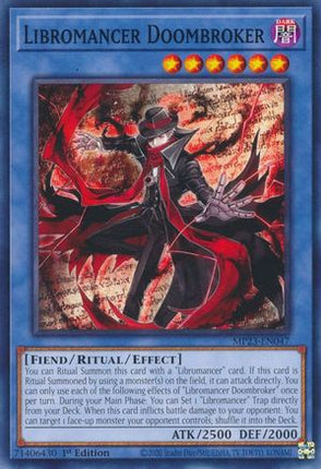 Libromancer Doombroker (Common / Short Print) [MP23-EN047] 1st Edition