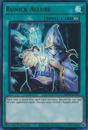 Runick Allure (Ultra Rare) [MP23-EN240] 1st Edition