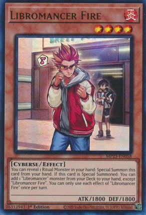 Libromancer Fire (Ultra Rare) [MP23-EN058] 1st Edition