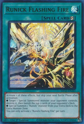 Runick Flashing Fire (Ultra Rare) [MP23-EN242] 1st Edition