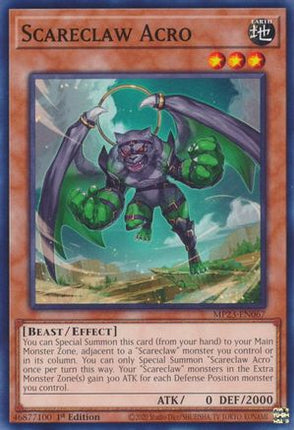 Scareclaw Acro (Common / Short Print) [MP23-EN067] 1st Edition