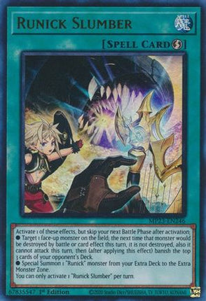 Runick Slumber (Ultra Rare) [MP23-EN246] 1st Edition